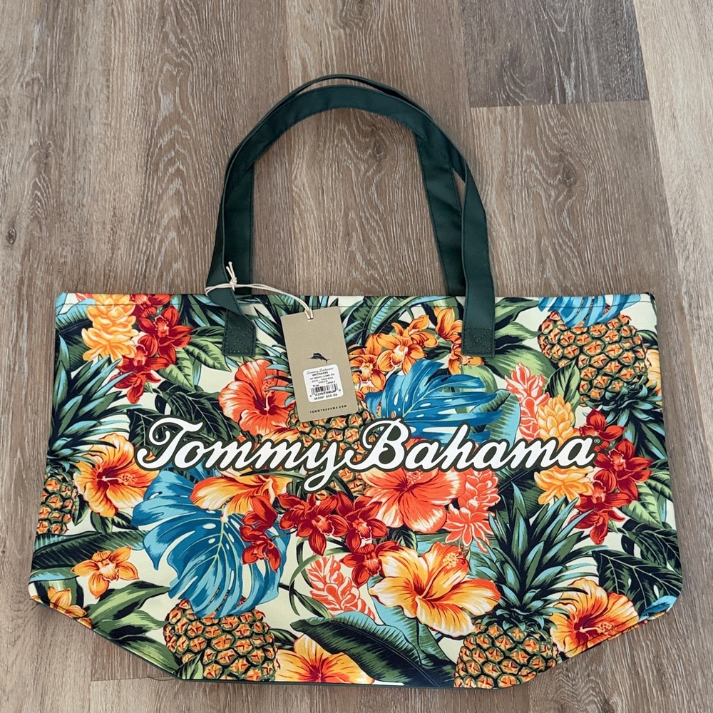 Tommy Bahama Floral Tote Bag